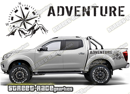 039 Navara / Frontier stickers