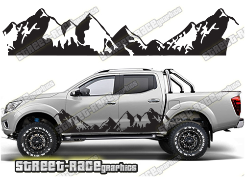 041 Navara / Frontier stickers