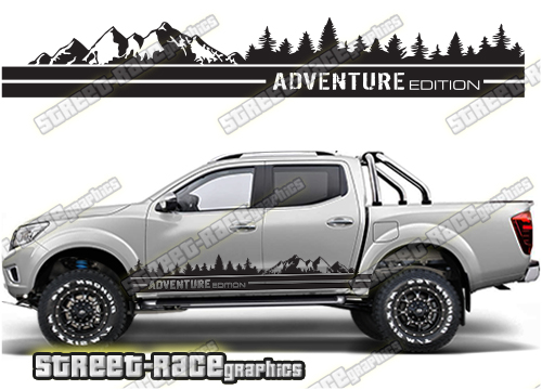043 Navara / Frontier stickers