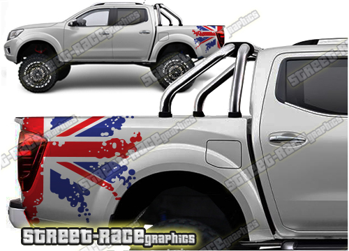 Nissan Navara / Frontier bed decals 017