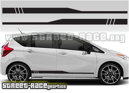 001 - Note side racing stripes