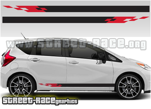 002 - Note side racing stripes