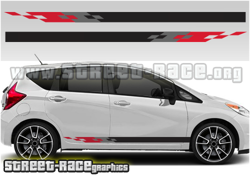 003 - Note side racing stripes