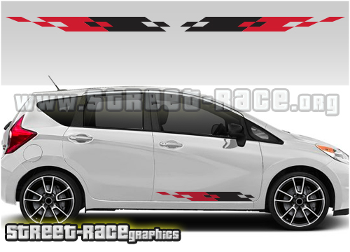 004 - Note side racing stripes