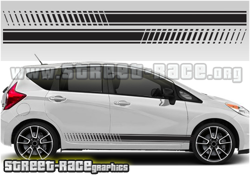 006 - Note side racing stripes