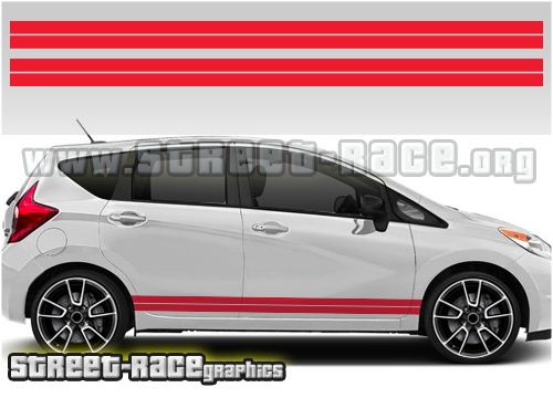 008 - Note side racing stripes