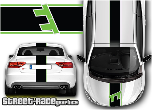Audi racing stripes OTT1901 - TT