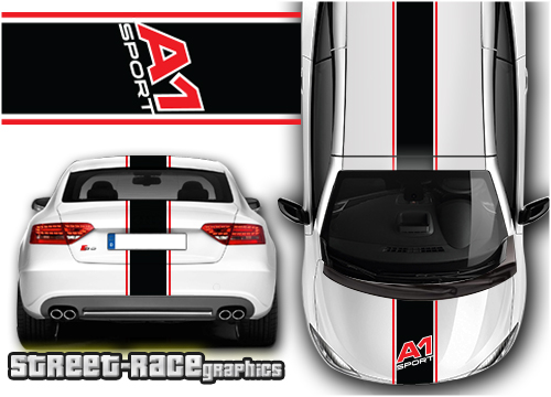 Audi racing stripes OTT1903 - A1
