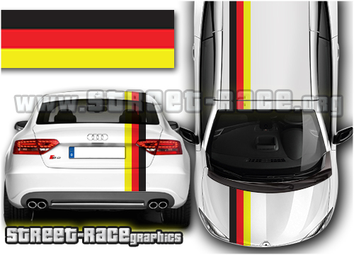 BMW racing stripes OTT1911 German flag