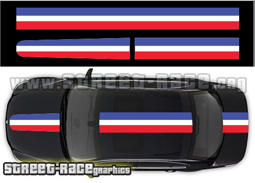 Renault stripes OTT612  - Tricolour