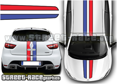 Renault stripes OTT613  - Tricolour