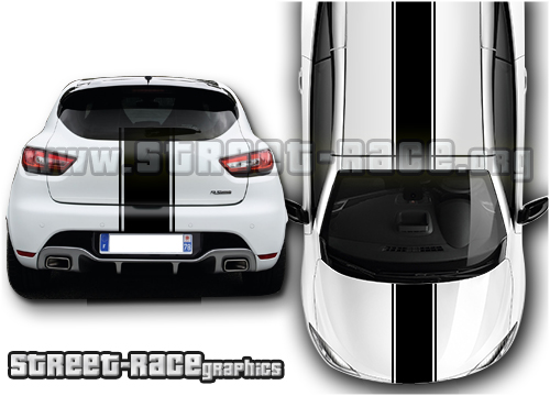 OTTU002 racing stripe stickers