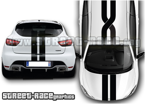 OTTU005 racing stripe stickers