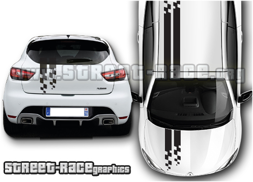 OTTU015 Renault style racing stripes