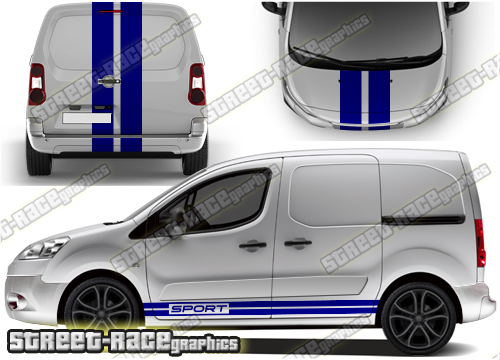 Toyota Proace City full stripes 001 - Image 4