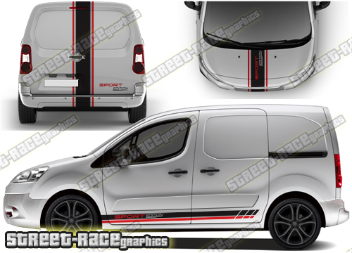 Partner/Berlingo/Combo full stripes 005