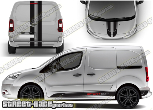 Partner/Berlingo/Combo full stripes 009