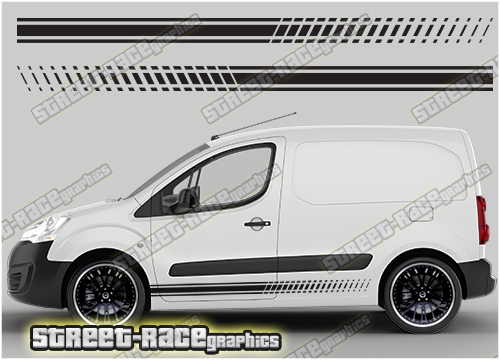 Citroen Berlingo racing stripes 007