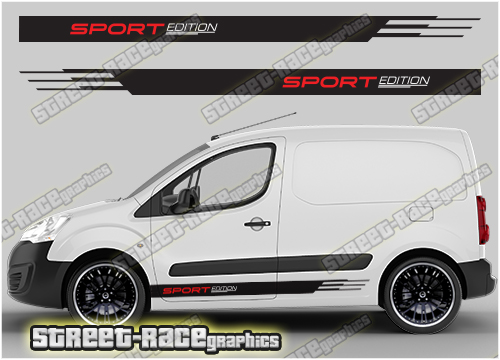 Toyota ProAce City racing stripes 015