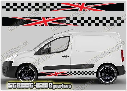 Citroen Berlingo racing stripes 023