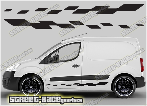 Vauxhall Combo racing stripes 024