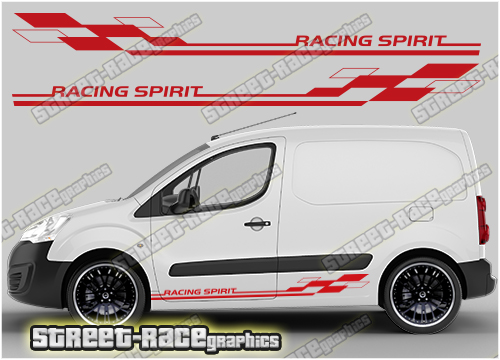 Citroen Berlingo racing stripes 025