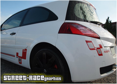 001 - Renault Megane R26R full sticker kit - Image 4