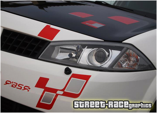 001 - Renault Megane R26R full sticker kit - Image 3