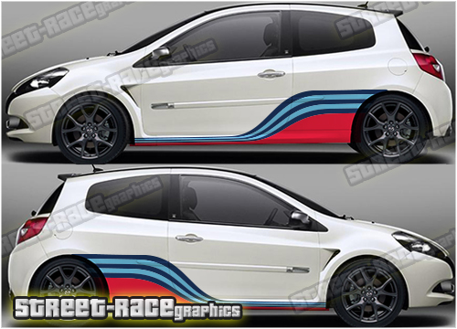 Renault Martini racing stripes 006