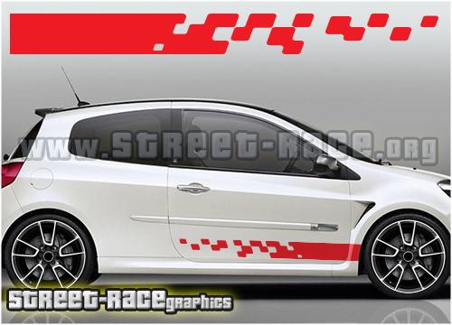 Renault Sport side racing stripes 002