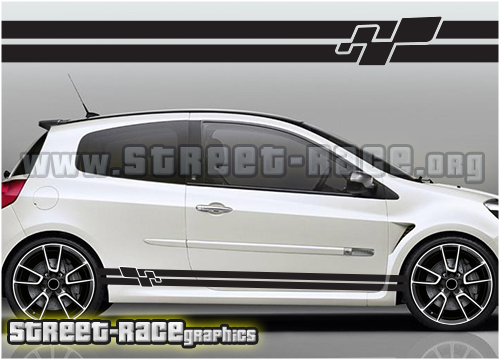 Renault Sport side racing stripes 003