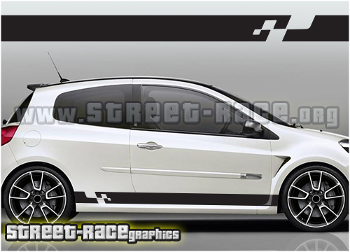 Renault Sport side racing stripes 006