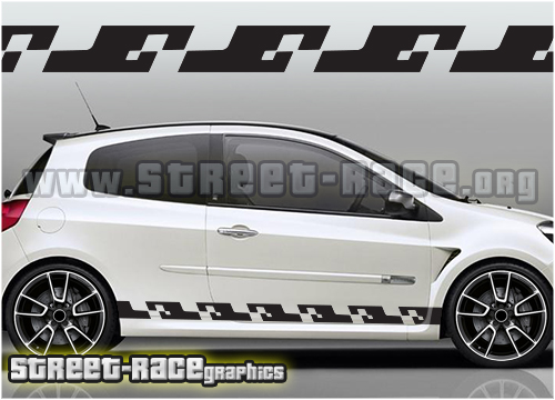Renault Sport side racing stripes 008