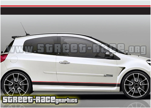 Renault Sport side racing stripes 013