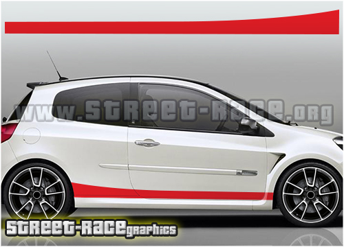 Renault Sport side racing stripes 014