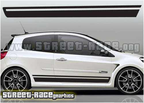 Renault Sport side racing stripes 016