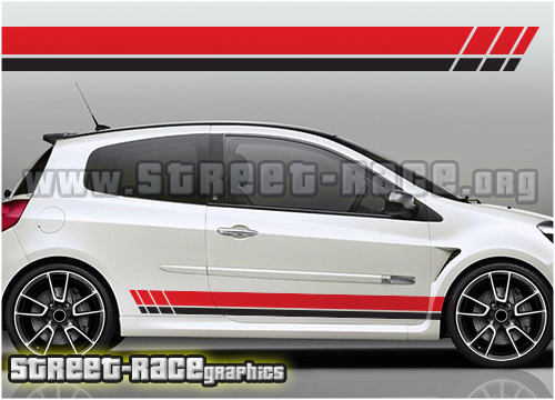 Renault Sport side racing stripes 017