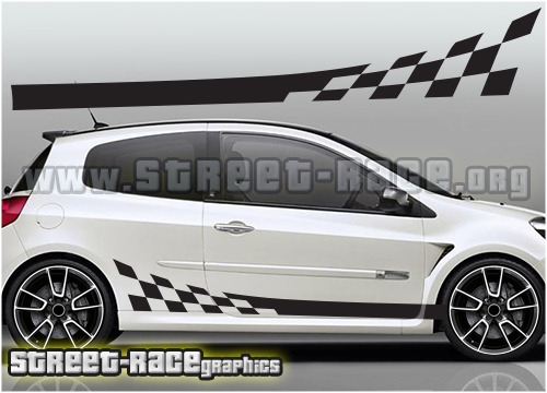 Renault Sport side racing stripes 019
