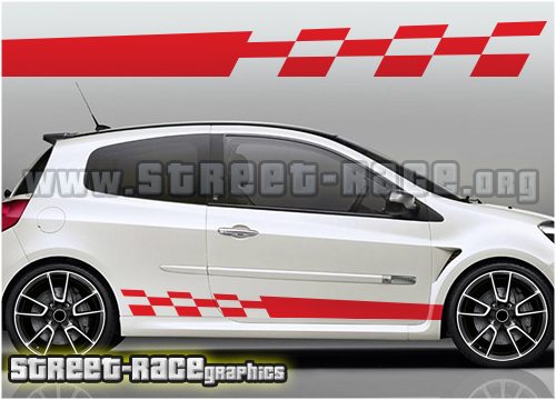Renault Sport side racing stripes 020
