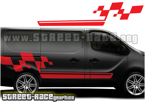Renault Trafic large Cup stripes 023