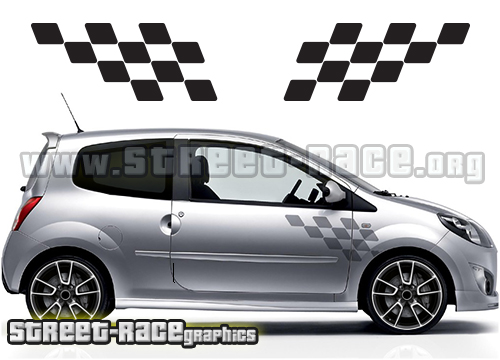 001 - Renault Twingo small side stickers