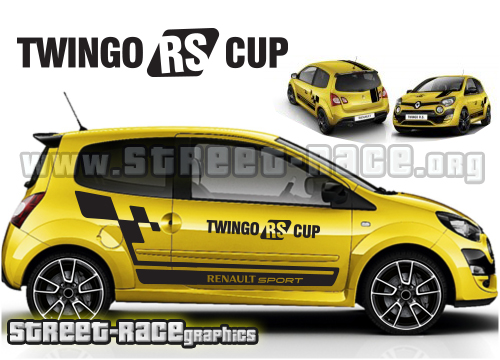 002 - Renault Twingo RS Cup full stickers