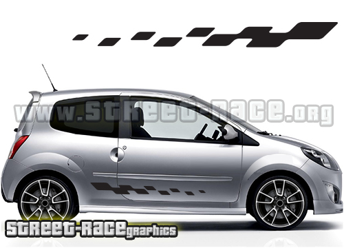 006 - Renault Sport squares stickers