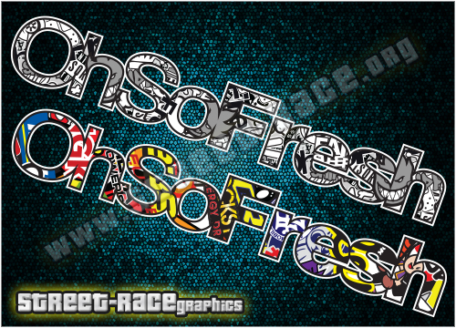 Small stickerbomb SB15 - OhSoFresh