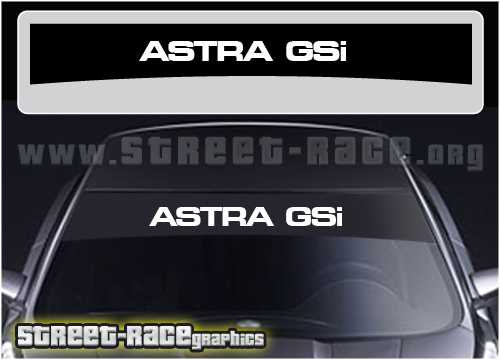 Vauxhall sunstrip SS1002 - Astra GSi