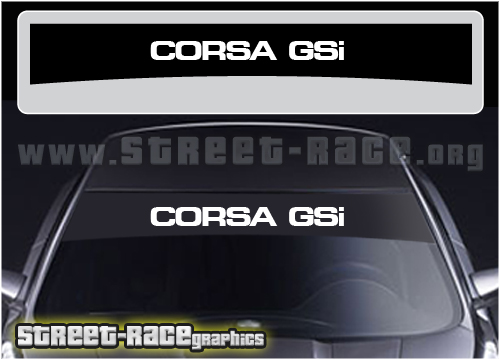 Vauxhall sunstrip SS1003 - Corsa GSi