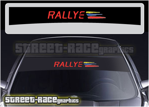 Peugeot sunstrip SS1310 - Rallye