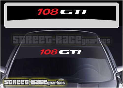 Peugeot sunstrip SS1313 - 108 GTI
