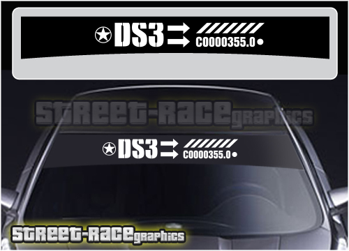 Sunstrip SS1413 Citroen DS3