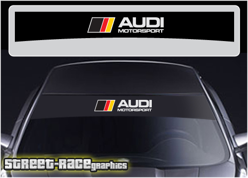 Audi sunstrips